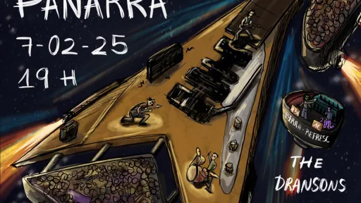 Concert a Ca la Panarra el pr&ograve;xim 7 de febrer. Estarem tocnt versons amb The Dransons i Ikarus